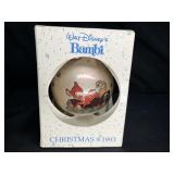 Disney Bambi Christmas Ornament 1992