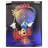 Disney Epcot 200 Mickey Sorcerer Poster