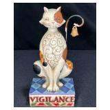 Jim Shore "Vigilance" Cat Figurine