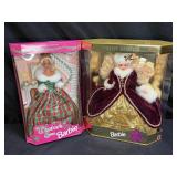 Hallmark Happy Holidays & Winters Eve Barbies