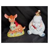 Disney Parks Bambi & Dumbo Cream & Sugar