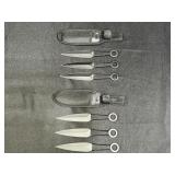 2 Perfect Point Throwing Knives Set with Sheath