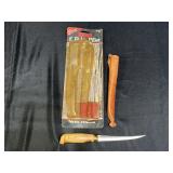 Rapala 6" Filet Knife with Leather Sheath