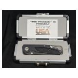 Uzi Defender ZFOU17 Cryo Edge Black Folding Knife