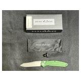 Green Satin Benchmade 9400 Osbourne Auto