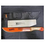 New Marbles Machete MA12714 & Sheath