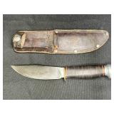 Vintage Marbles Fixed Blade Knife