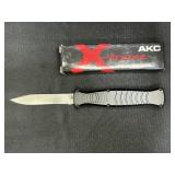 AKC X-treme EVO Double Edge Dual Action OTF Knife