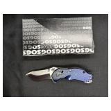 SOG BL-01 Bluto Blue Handle Folding Knife