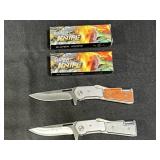 2 NIB Super Knife Manual Knives N002 & N003
