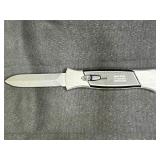 Rostfrei Black Finger 777 Auto Dagger Point Knife