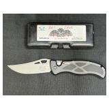 Bat Cave Cutlery "Sendoa" Keith Wood Folding Knife