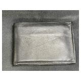 New Price Gardner Black Leather Bi-fold Wallet