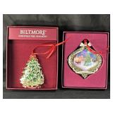 2 Biltmore Limited Edition Christmas Ornament