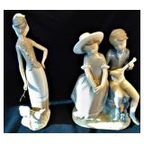 Lladro Figurines 1#035 & #4878