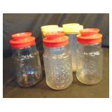 Jar Canisters- Lot of 7