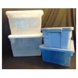 7 Rubbermaid Storage Containers