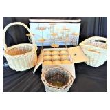 Candles and Baskets