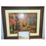 4 Framed Landscapes 1 - Oil Painting
