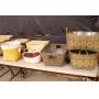 LIVE AUCTION! LONGABERGER BASKETS-WROUGHT IRON-DECOR & MORE