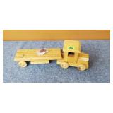Wooden Truck Cribbage Game