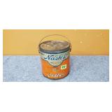 Vintage Metal Nash's Coffee Pail