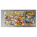 Creatures, Monsters, & Time Tunnel Comic Books