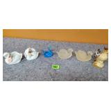 Several Bird Figurines