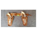 VIntage Holset Belt w/2 Toy Guns