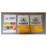 Vintage Pioneer Seed Plastic Sacks
