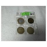 (4) Foreign Coins