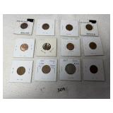 (12) Foreign Coins