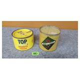 Vintage Top & Half&Half Tobacco Tins