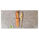 RCMP Canada Knife w/ Sheath