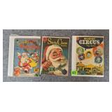 Vintage Christmas & Circus Comic Books