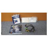 Knife Set, Cat Tent, Blanket, Halter