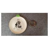 Chicago Ash Tray & MN Monsignor Brady Plate