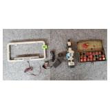 Lit License Plate Bracket, Torch Ends, Screwdriver