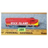 Rock Island Model Train Engine