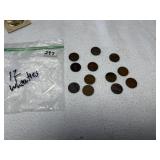 (12) Wheat Pennies