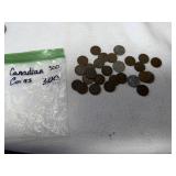 Asstd. Canadian Coins