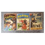 (3) Western Comic Books