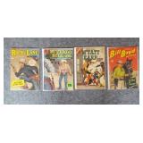 (4) Western Comic Books
