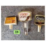Stroh & Coors Tap Handles