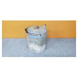 Vintage Galvanized Can
