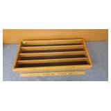 Wall-Hanging Display Case (Was Used for Trains)