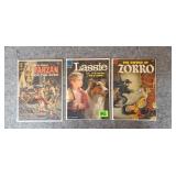 Lassie, Zoro, & Tarzan Comic Books