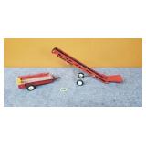 Vintage Toy Grain Elevator & Manure Spreader