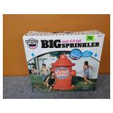 Big Fire Hydrant-Shaped Sprinkler