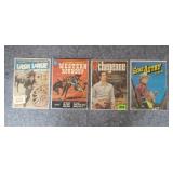 (4) Western Comic Books